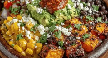 Fiesta Sweet Potato & Corn Bowl Recipe