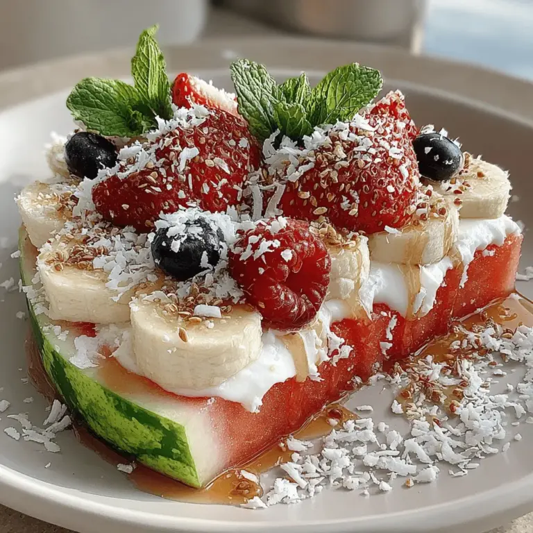 As summer arrives, so does the vibrant allure of seasonal fruits, with watermelon standing out as a quintessential favorite. Known for its juicy sweetness and hydrating properties, watermelon is a staple at barbecues, picnics, and poolside gatherings. This beloved fruit not only provides a refreshing bite on a hot day but also serves as a canvas for creative culinary endeavors. One such delightful innovation is the concept of watermelon pizza—a healthy, fun twist on traditional pizza that redefines what it means to indulge.