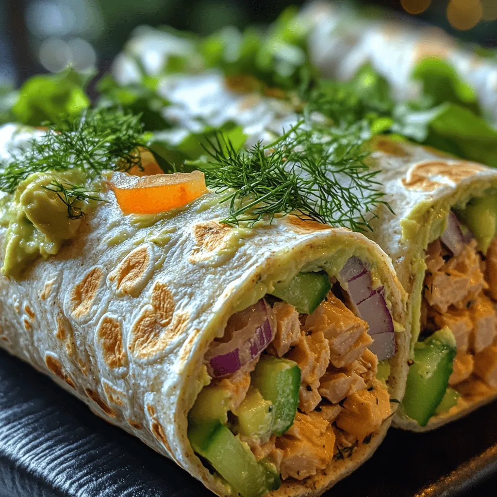 In today’s fast-paced world, finding meals that are both satisfying and nutritious can be a challenge. Enter the Creamy Avocado Tuna Wraps—a delightful solution that perfectly marries convenience with health benefits. This dish reflects the growing trend of incorporating wholesome ingredients into everyday meals, making it a fantastic choice for anyone looking to elevate their lunch or dinner options without sacrificing flavor or nutrition.