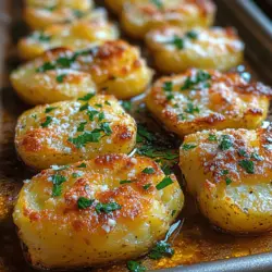 Crispy Smashed Baby Potatoes: A Delightful Side Dish