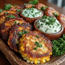 When it comes to culinary delights that capture the essence of comfort food, few dishes can compete with Golden Sweet Corn Fritters. These delightful morsels stand out as a crispy snack or a flavorful appetizer that can elevate any gathering or meal. With their golden-brown exterior and sweet, tender inside, corn fritters are not just a treat for the taste buds; they also provide a feast for the eyes. Their versatility means they can be served at brunch, as a party snack, or even as a side dish to complement your main course.