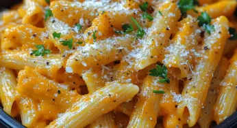 Creamy Butternut Squash Penne: A Delicious Autumn Delight