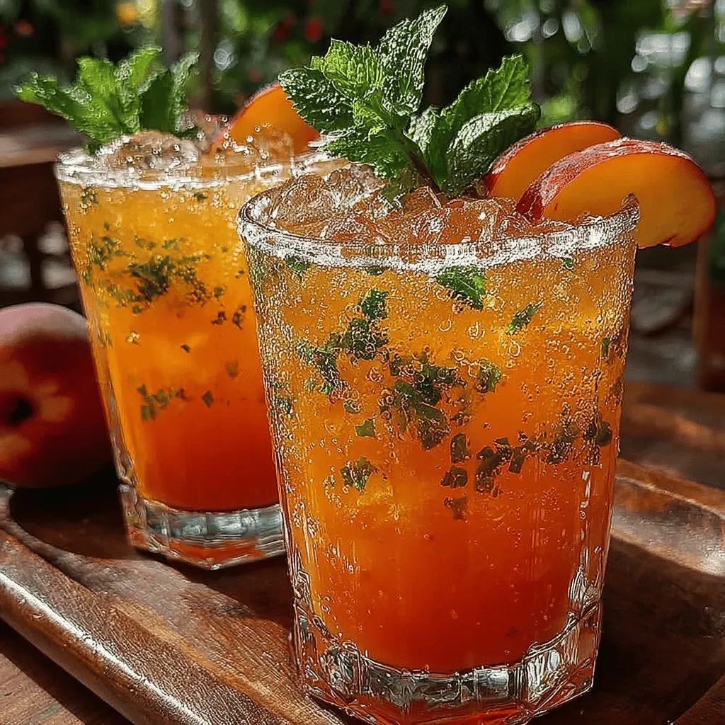 As the temperature rises and the sun shines brighter, there's nothing quite like a refreshing beverage to quench your thirst. Ginger Peach Iced Tea offers a delightful combination of flavors that captures the essence of summer. This invigorating drink not only cools you down but also tantalizes your taste buds with the sweet notes of ripe peaches and the spicy warmth of ginger. Whether you're hosting a backyard barbecue, enjoying a lazy afternoon by the pool, or simply seeking a revitalizing drink at home, Ginger Peach Iced Tea is an excellent choice that embodies the spirit of the season.