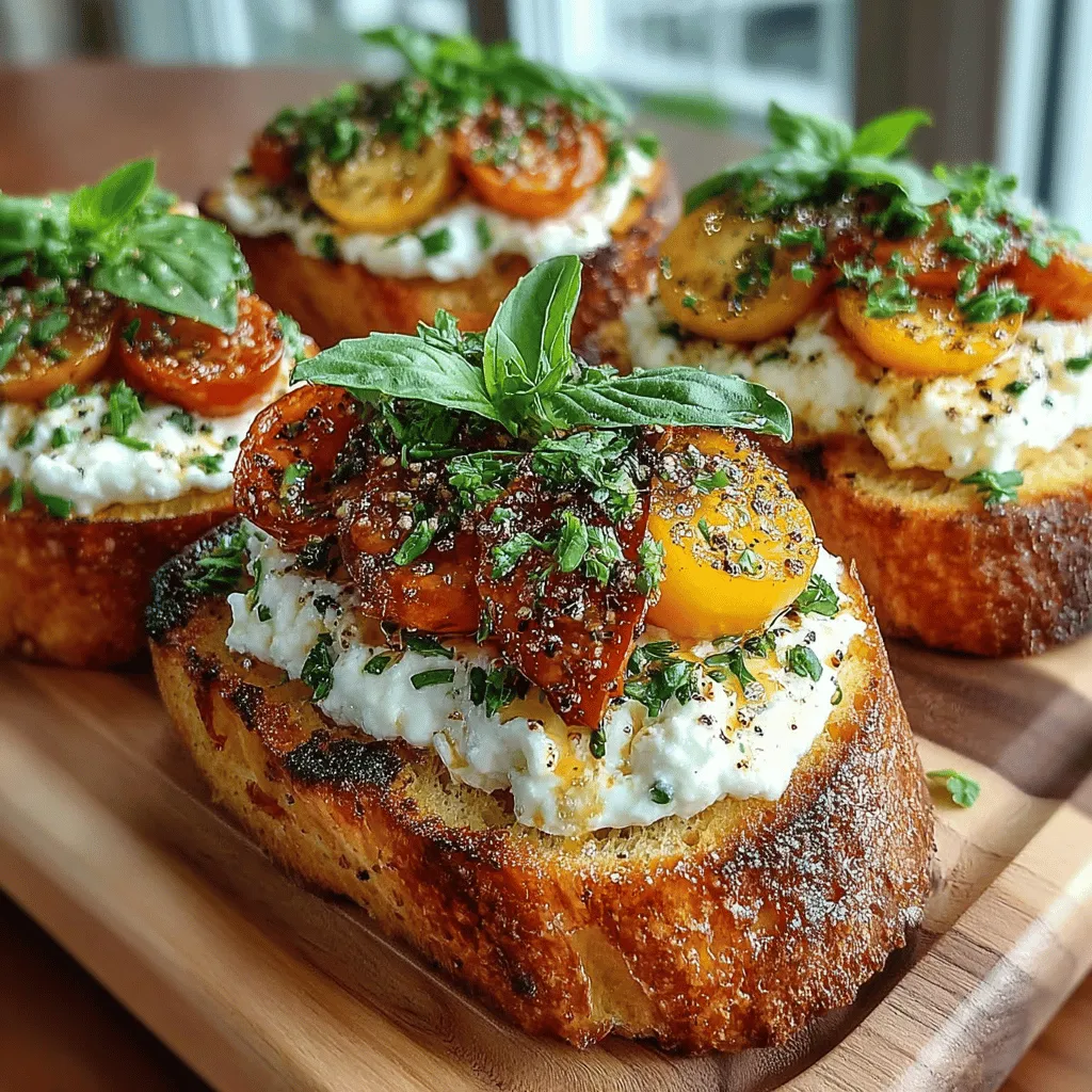 Bruschetta, a traditional Italian appetizer, has long been celebrated for its simplicity and versatility. This delightful dish typically features toasted bread topped with a variety of ingredients, often including tomatoes, garlic, and fresh herbs. However, in this recipe for Peach & Ricotta Bruschetta Toast, we take a creative departure from the classic version by incorporating ripe peaches and creamy ricotta cheese. This unique combination not only enhances the flavor profile but also celebrates the essence of fresh, seasonal ingredients.
