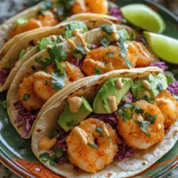 Crispy Shrimp Tempura Tacos