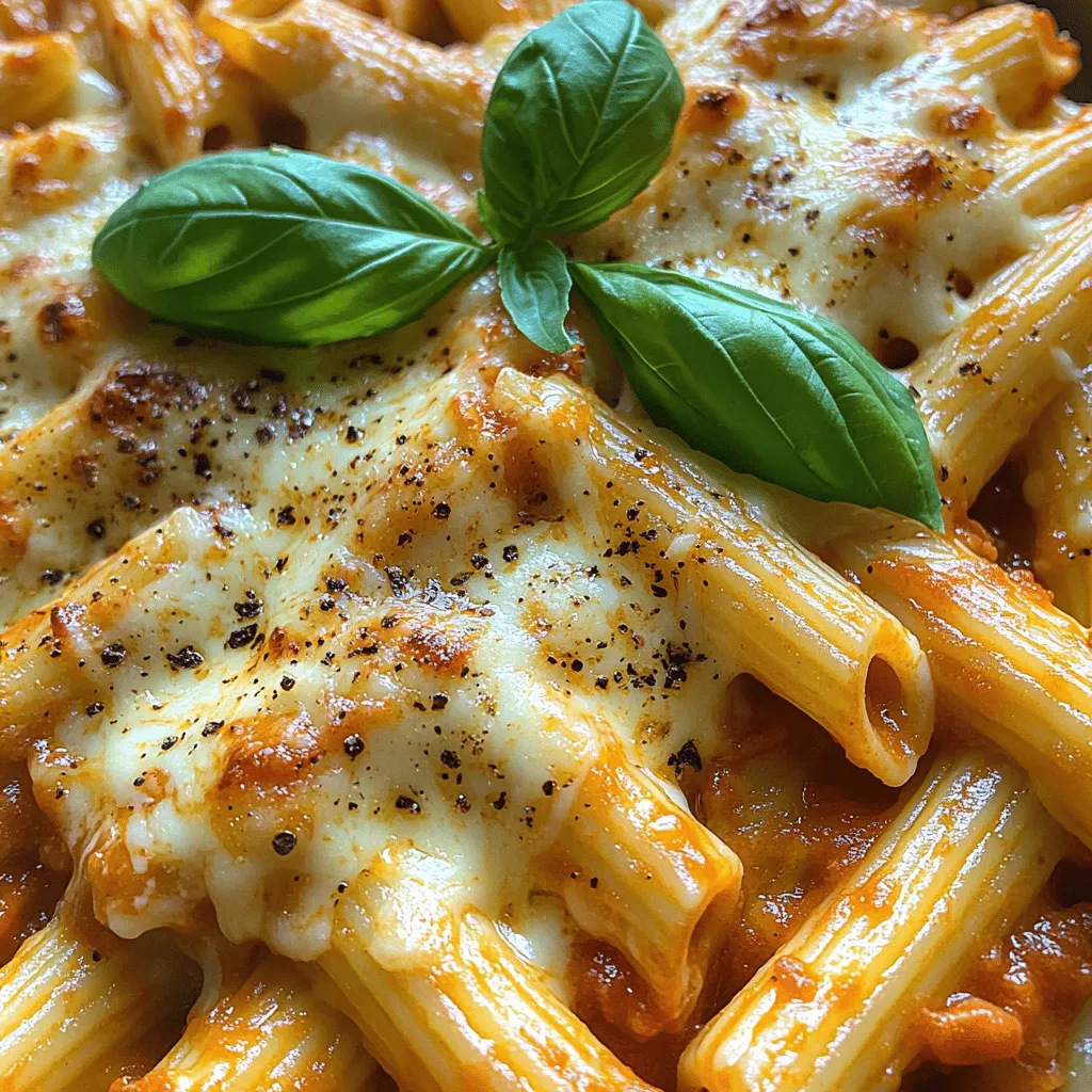 Discover the ultimate comfort food with our Cheesy Dreamy Tomato Basil Pasta Bake! This indulgent dish combines the rich flavors of creamy tomato sauce, fresh basil, and melty cheeses, making it a perfect meal for family gatherings or cozy nights in. The comforting qualities of a baked pasta dish are hard to resist, as they offer a satisfying blend of flavors and textures that can warm the heart and satisfy the palate. In this article, we’ll guide you through the ingredients and preparation steps, explore the benefits of each component, and delve into the culinary magic behind this delightful recipe.