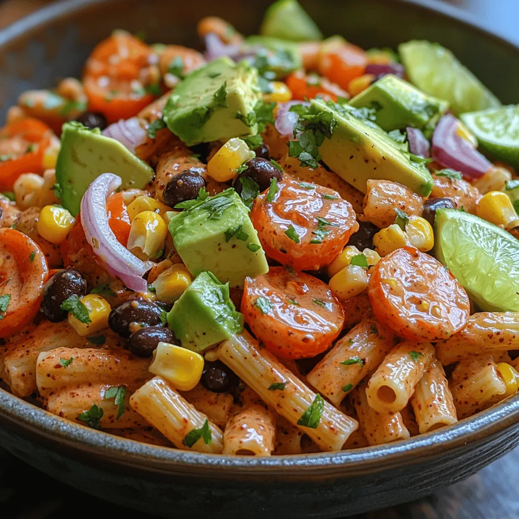 Creamy Chipotle Pasta Salad is a dish that perfectly marries flavor and texture, making it an appealing choice for both casual weeknight dinners and festive gatherings. Imagine a vibrant bowl filled with al dente pasta, fresh vegetables, and a rich, creamy dressing that packs a spicy punch. This pasta salad is not just a side dish; it elevates any meal with its zesty profile and hearty ingredients, ensuring that it will be a hit at potlucks, barbecues, or even as a satisfying lunch option.
