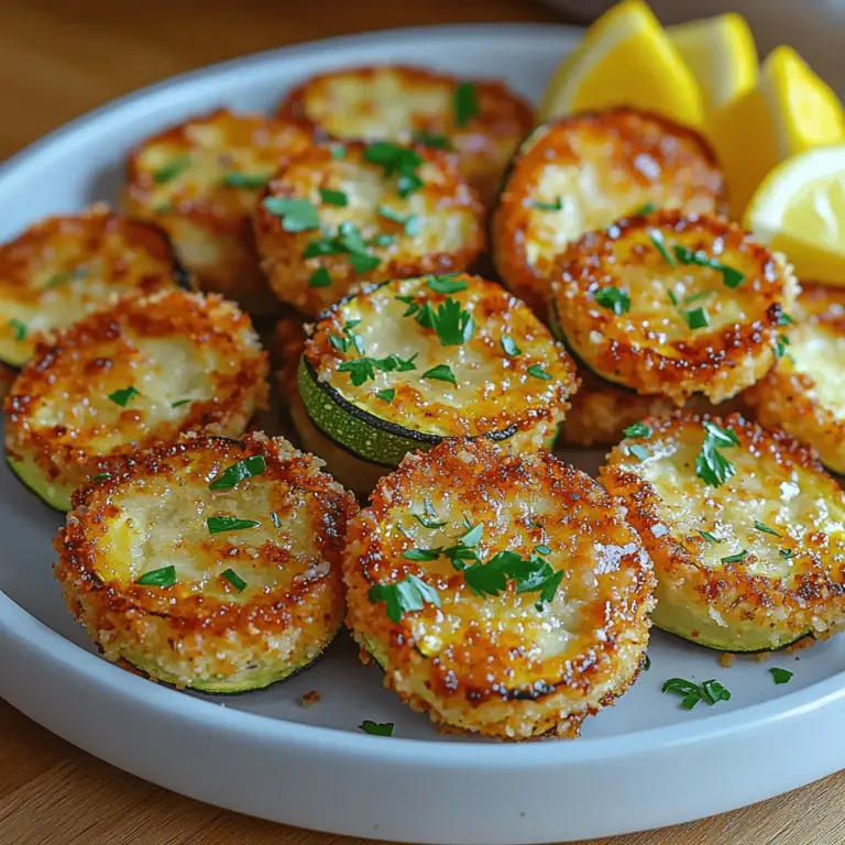 As more individuals gravitate toward healthier cooking, vegetables like zucchini have taken center stage. This versatile squash is not only low in calories but also packed with vital nutrients, making it an excellent choice for those looking to enhance their diet without sacrificing flavor. Among the myriad of delicious ways to prepare zucchini, Crispy Panko Zucchini Bites stand out as a particularly enticing option. These bites offer a satisfying crunch and a burst of flavor, serving as a delightful alternative to traditional fried snacks.