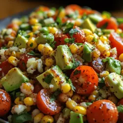 As the warmth of summer settles in, vibrant salads come to the forefront of culinary creativity, offering a refreshing escape from heavier meals. Among these delightful dishes, the Zesty Crunchy Chili Lime Corn Salad stands out as a beacon of color, flavor, and nutrition. This salad is not just a feast for the eyes; it’s a harmonious blend of ingredients that tantalize the taste buds while providing a wholesome experience. With its zesty lime dressing and a delightful crunch from fresh vegetables, this salad can serve as a robust side dish for barbecues or a light main course for those sweltering summer days.