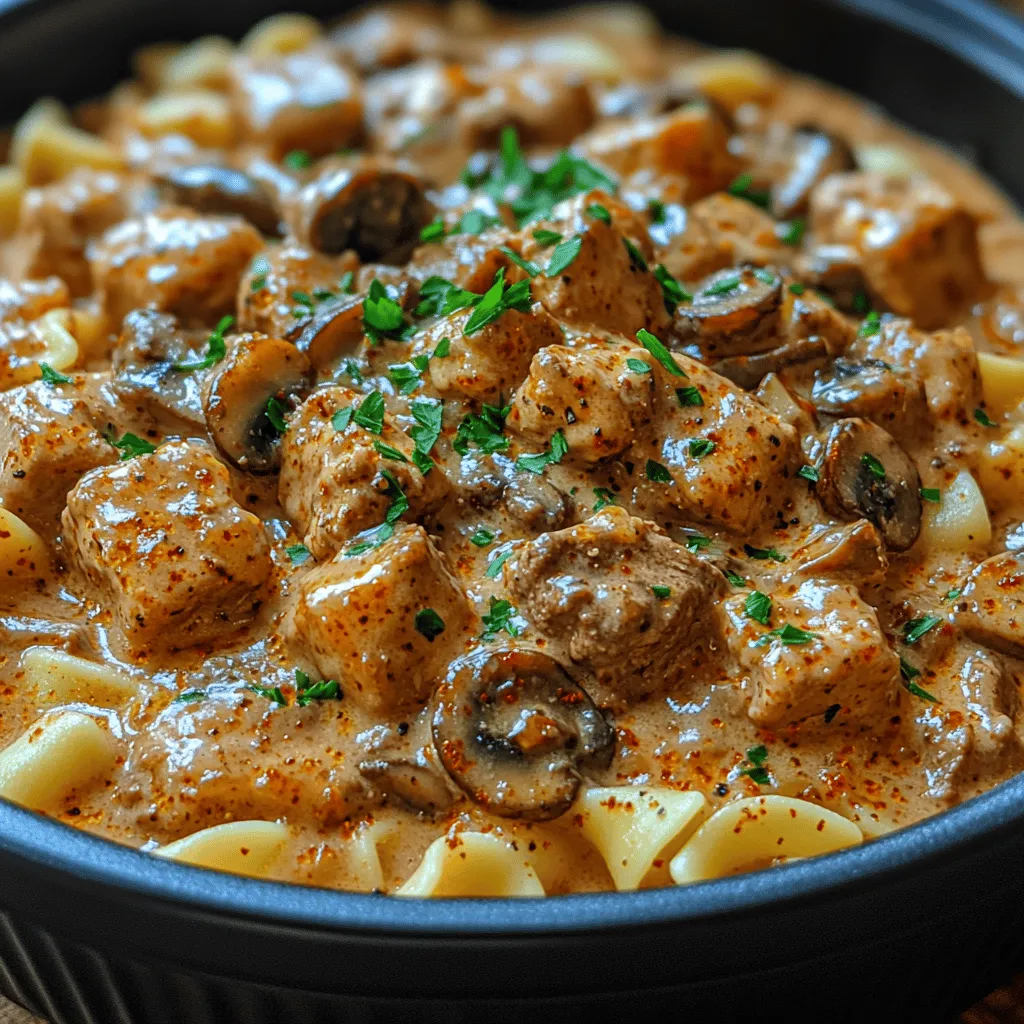 When it comes to comfort food, few dishes can compete with a hearty bowl of beef stroganoff. This classic recipe, known for its rich and creamy sauce, tender beef, and earthy mushrooms, has a unique ability to evoke feelings of warmth and satisfaction. Whether served over egg noodles, rice, or mashed potatoes, beef stroganoff is the embodiment of cozy dining—perfect for chilly evenings or family gatherings. In this article, we will explore the background of this beloved dish and guide you through the initial steps of preparing a slow cooker version that maximizes flavor and tenderness.