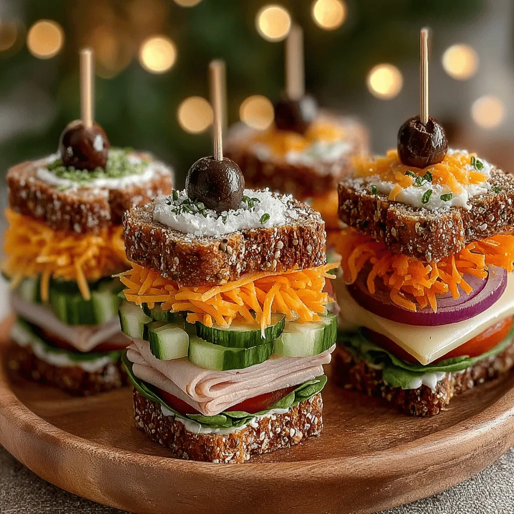Mini sandwiches have long held a special place in the hearts of party planners and casual hosts alike. Their versatility as a finger food makes them an ideal choice for social gatherings, allowing guests to mingle while enjoying a variety of flavors in bite-sized portions. The appeal of mini sandwiches goes beyond their convenience; they can be transformed into stunning visual displays, particularly when prepared as colorful mini sandwich skewers.