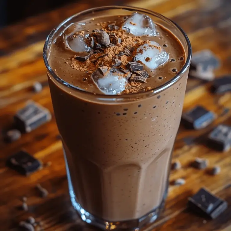 Indulging in a delicious yet nutritious shake can be a delightful way to fuel your day, and the Decadent Dark Cocoa Protein Bliss is a perfect example of this. This shake combines the rich flavors of dark cocoa with the creaminess of banana and the protein punch from your favorite protein powder. Whether you’re looking for a post-workout boost or a satisfying snack, this recipe is designed to inspire and satisfy.