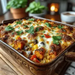 Sweet Potato Chili Mac Bake