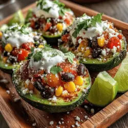Avocado Delight Boats are a culinary creation that brings together the creamy richness of avocados with a medley of vibrant, fresh ingredients. This dish not only showcases the versatility of avocados but also celebrates the art of healthy eating, making it an ideal choice for anyone looking for a quick meal or an impressive appetizer. With the rise of health-conscious diets and the increasing popularity of plant-based recipes, Avocado Delight Boats have emerged as a go-to option for individuals seeking nutritious yet delicious food.