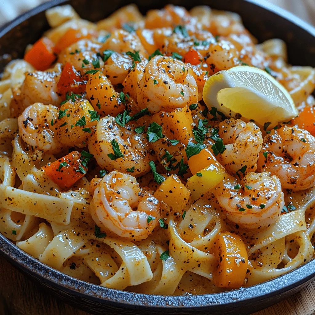 Cajun cuisine is a culinary treasure that captures the heart and soul of Louisiana's vibrant culture. Known for its bold flavors, aromatic spices, and hearty ingredients, this food style has become a beloved staple not only in the southern United States but around the world. Spicy Cajun Shrimp Delight Pasta is a prime example of this rich culinary tradition, showcasing a delightful blend of spices and creamy goodness that tantalizes the taste buds. This dish is not just about flavor; it's a celebration of the lively spirit of Cajun cooking, perfect for any home chef looking to bring a touch of excitement to the dinner table.
