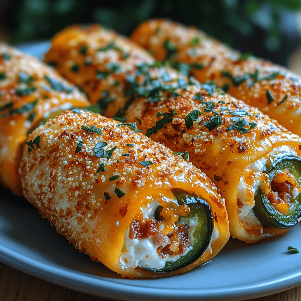If you're searching for a delightful appetizer that combines the best of creamy, crunchy, and spicy flavors, look no further than crunchy jalapeño popper wraps. These irresistible morsels pack a punch with their savory filling of cream cheese, sharp cheddar, crispy bacon, and the unmistakable kick of jalapeños. The contrast of textures, from the soft, cheesy filling to the crispy exterior, makes each bite a culinary experience.
