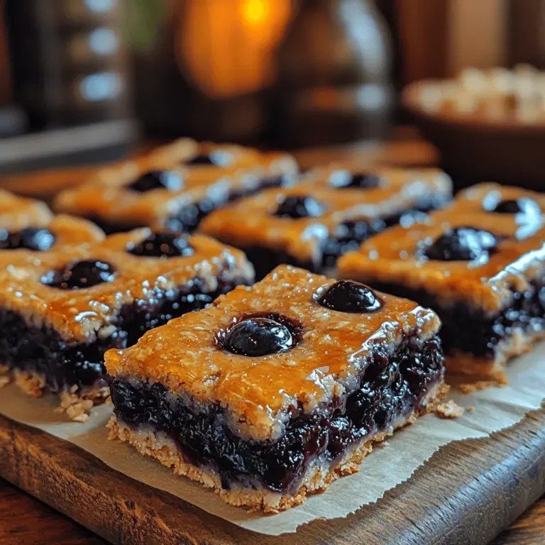 In today's fast-paced world, the quest for healthy snacks has become increasingly significant. With an ever-growing demand for nutritious, homemade alternatives, more people are turning to recipes that not only satisfy their cravings but also nourish their bodies. Among these delightful options are Vibrant Blueberry Oat Bars, a wholesome treat that combines the goodness of oats and blueberries into a delicious snack. Packed with fiber, antioxidants, and healthy fats, these oat bars are perfect for any time of day—whether as a quick breakfast, a midday snack, or a satisfying dessert.