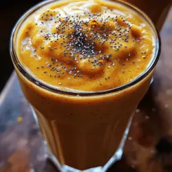 In recent years, smoothies have become a staple in health-conscious diets, celebrated for their convenience and versatility. These vibrant blends not only provide a delicious way to consume fruits and vegetables but also serve as a quick source of essential nutrients, making them an ideal choice for breakfast or a refreshing snack. Among the myriad of smoothie recipes available, the Golden Turmeric Ginger Smoothie stands out as a powerful health elixir, combining the earthy flavors of turmeric and ginger with the sweetness of fruits and creamy textures.