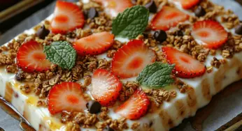 Berry Bliss Yogurt Bark: A Healthy Snack Alternative