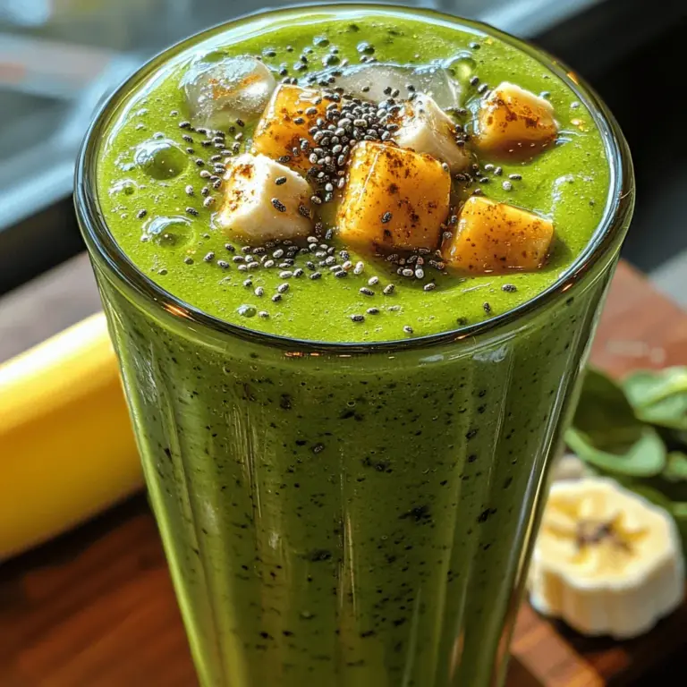 In recent years, smoothies have surged in popularity as a convenient and nutritious meal option that can fit seamlessly into even the busiest of lifestyles. Whether enjoyed for breakfast, a post-workout snack, or as a mid-afternoon pick-me-up, smoothies offer a delicious way to pack a variety of nutrients into one satisfying drink. Among the many smoothie recipes available, the Energizing Matcha Protein Bliss Smoothie stands out as a perfect blend of health benefits and delightful flavors. This smoothie not only nourishes the body but also provides an invigorating boost for the mind, making it an ideal choice for those looking to enhance their overall well-being.
