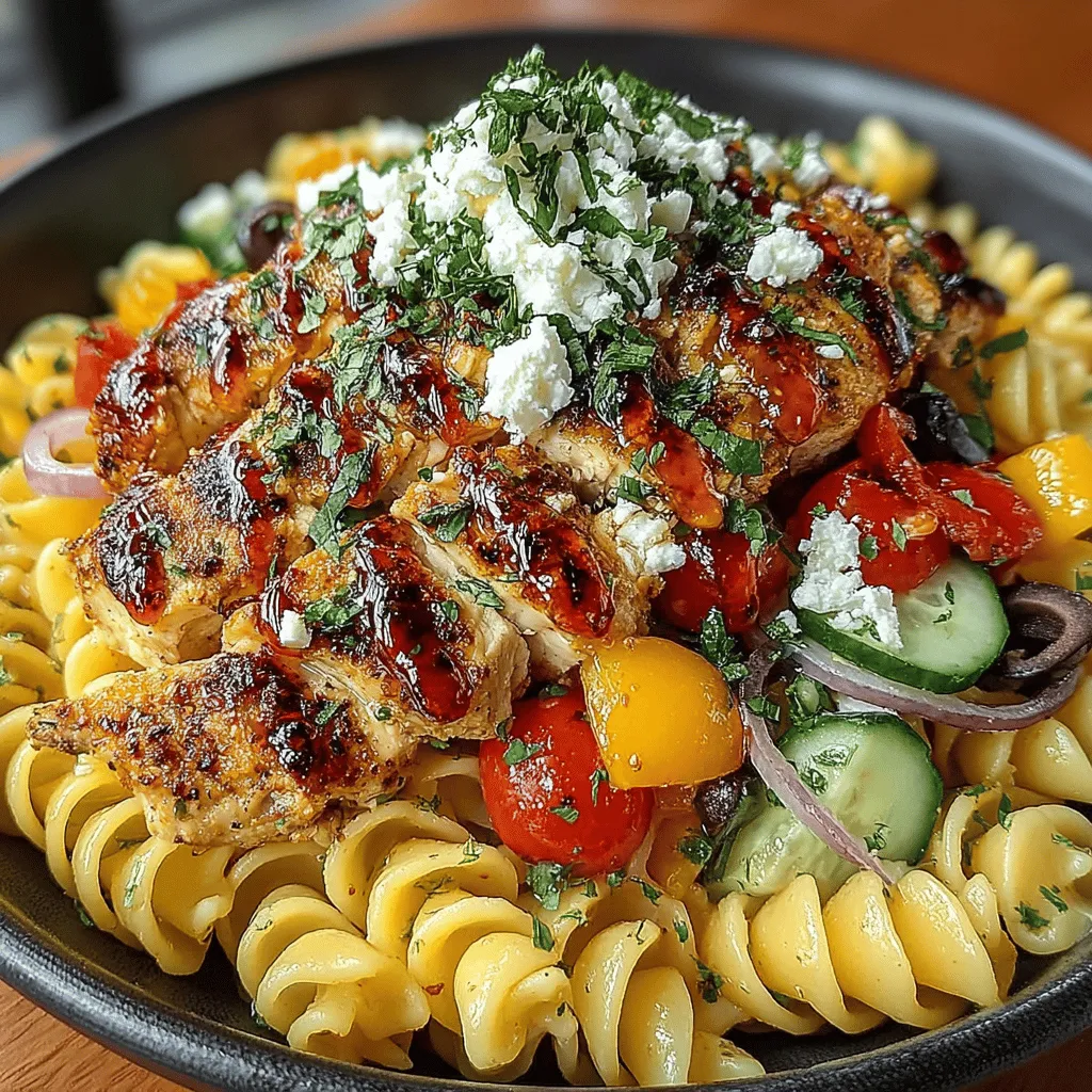 The Mediterranean diet is renowned for its health benefits, emphasizing fresh, whole foods that promote heart health and overall well-being. Rich in fruits, vegetables, whole grains, and healthy fats, this dietary approach not only nourishes the body but also delights the palate with its vibrant flavors. As the temperatures rise, nothing beats a light, refreshing dish that embodies the essence of Mediterranean cuisine. Enter the Chilled Mediterranean Chicken Pasta Salad—a delightful blend of taste and nutrition that is perfect for warm weather, family gatherings, or meal prep.