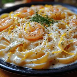 Zesty Creamy Lemon Dill Pasta: A Culinary Delight