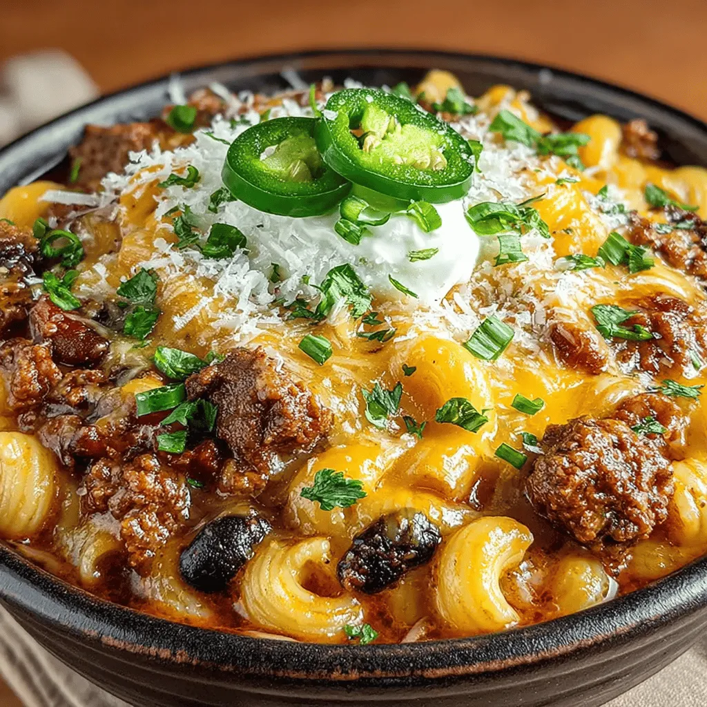 Chili Cheese Mac Bliss is the ultimate comfort food that combines the heartiness of chili with the creamy goodness of macaroni and cheese. This dish is a culinary embrace, perfect for family dinners, game nights, or any occasion where you want to impress your guests with a delicious and satisfying meal. The fusion of flavors and textures in this recipe makes it a standout choice for anyone looking to enjoy a warm, hearty bowl of goodness. Not only is this dish easy to prepare, but it also brings together a variety of ingredients that contribute to its rich flavor profile. In this article, we will guide you through the process of making this delightful recipe, as well as provide insights into its key ingredients and variations, ensuring that you can indulge in a bowl of warmth, bliss, and comfort.