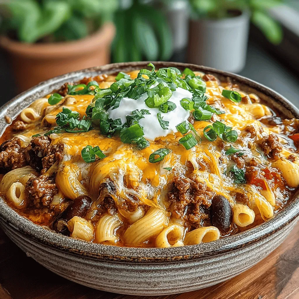 Chili Cheese Mac Bliss: Recipe Completion and Serving Suggestions