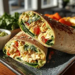 Avocado Chicken Salad Wraps: A Delicious and Nutritious Meal
