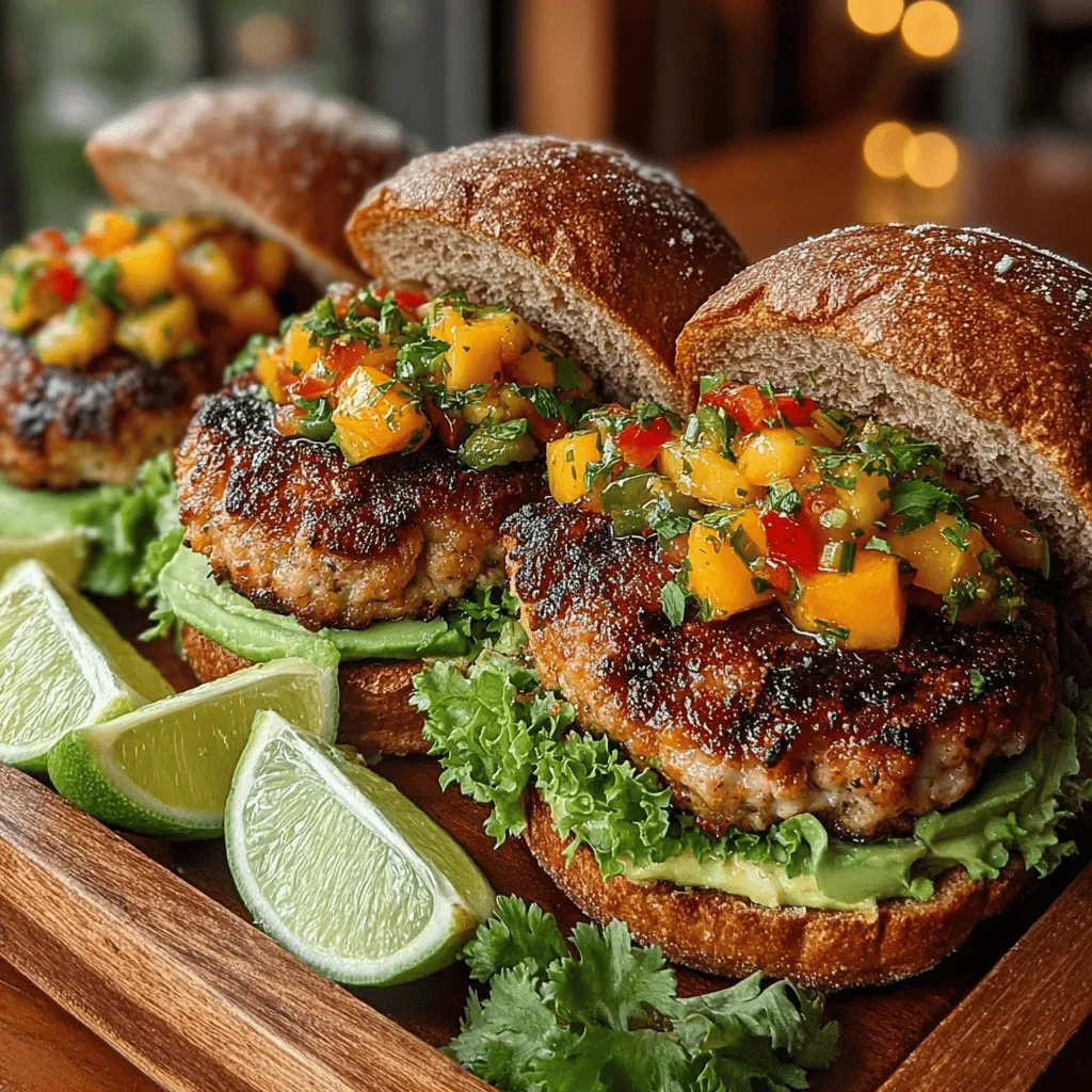 To achieve perfectly cooked grilled turkey burgers, start by shaping your patties. Take the ground turkey mixture and divide it into equal portions, typically around 4 to 6 ounces each, depending on your desired size. Roll each portion into a ball and then gently flatten it into a patty. Aim for about ¾ inch thickness.