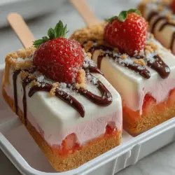 As the temperatures rise and the days grow longer, indulging in a delightful frozen treat becomes a cherished summer tradition. However, enjoying a sweet dessert doesn't have to mean compromising on health or flavor. Enter Frosty Strawberry Cheesecake Pops—an innovative frozen dessert that combines the luscious taste of creamy cheesecake with the vibrant freshness of strawberries, all packaged in a fun, portable form. Whether you are entertaining guests at a summer barbecue or looking for a refreshing snack to delight the kids, these pops offer a deliciously satisfying option that is sure to please.