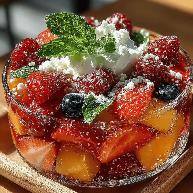 As the sun shines brighter and the days grow longer, there's nothing quite like a vibrant, fresh salad that encapsulates the essence of summer. Enter the Peach Berry Bliss Salad—a delightful blend of juicy peaches and an array of luscious berries that not only tantalizes the taste buds but also nourishes the body. This salad is a celebration of seasonal fruits that can elevate any meal, whether served as a refreshing side dish at a barbecue or as a light dessert.