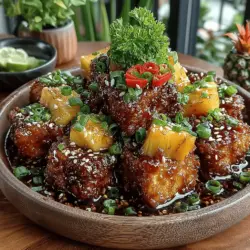 Tropical Pineapple Bliss Tofu Recipe