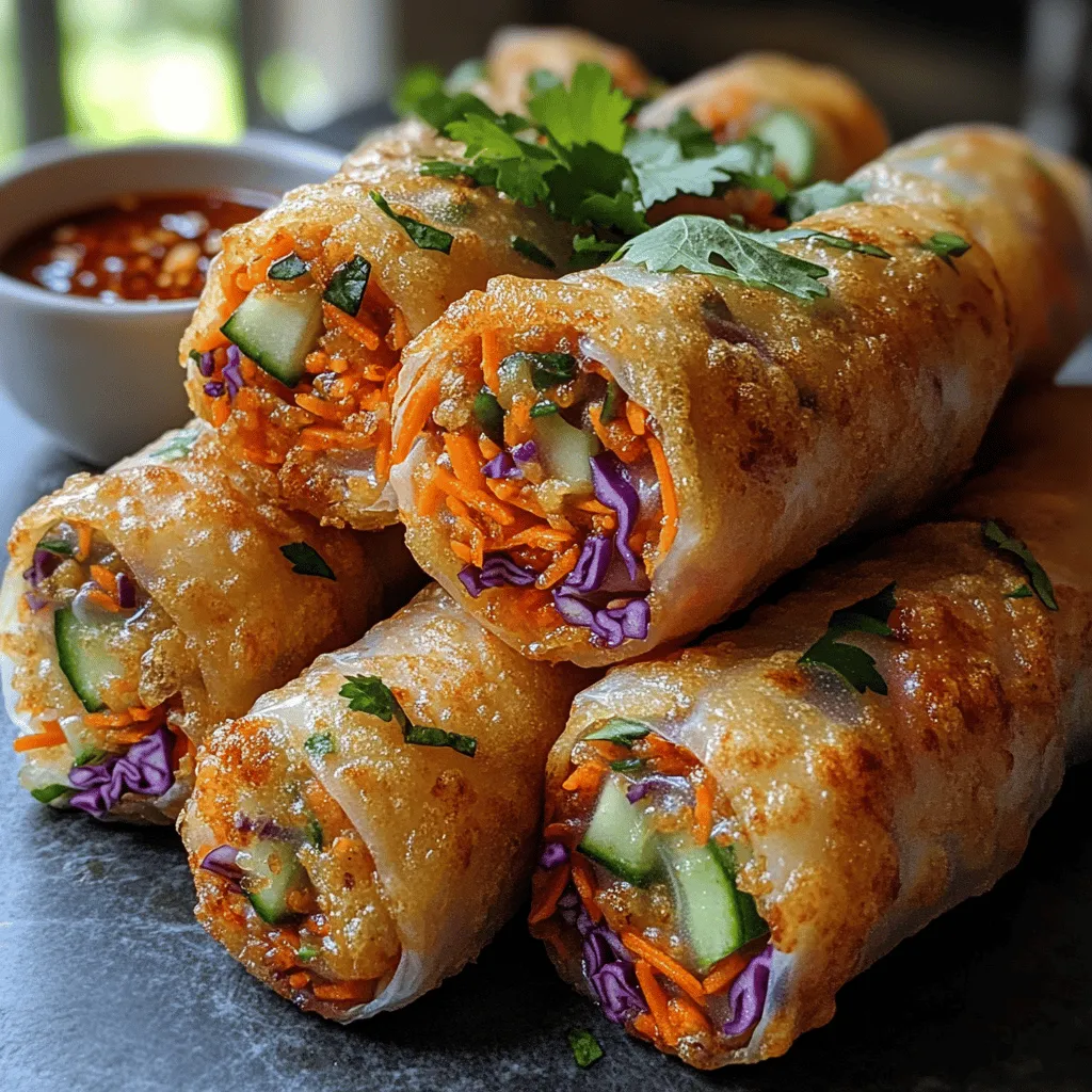 Thai cuisine is celebrated worldwide for its vibrant flavors and emphasis on fresh ingredients. Drawing inspiration from various regions, this culinary tradition masterfully balances sweet, sour, salty, and spicy elements, creating dishes that are as pleasing to the palate as they are to the eye. One dish that embodies the essence of Thai cooking is the spring roll. These delightful morsels are not just appetizers; they represent a harmonious blend of textures and flavors, making them a beloved choice for any gathering or a simple snack at home.