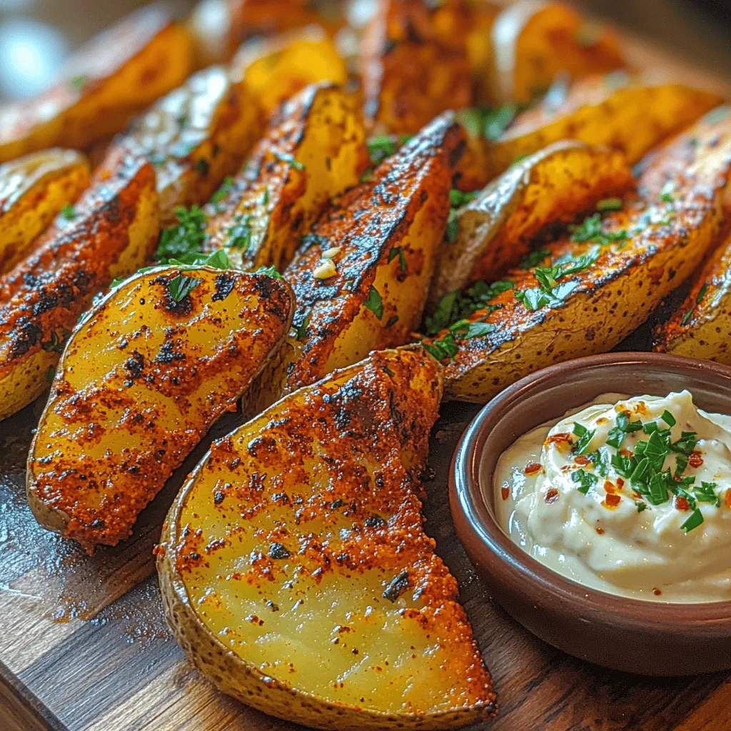 To create the perfect Smoky Paprika Potato Wedges, it’s essential to understand the key ingredients that contribute to their delightful flavor and texture. Let’s take a closer look at each component.