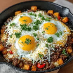 When it comes to breakfast, few dishes can rival the satisfaction of a hearty skillet meal. The Maple Sausage Sweet Potato Breakfast Skillet stands out as a delightful combination of savory and sweet flavors, making it a perfect choice for those seeking a nourishing start to their day. This recipe not only tantalizes the taste buds but also boasts a well-rounded nutritional profile, ensuring you kick off your morning with energy and satisfaction.