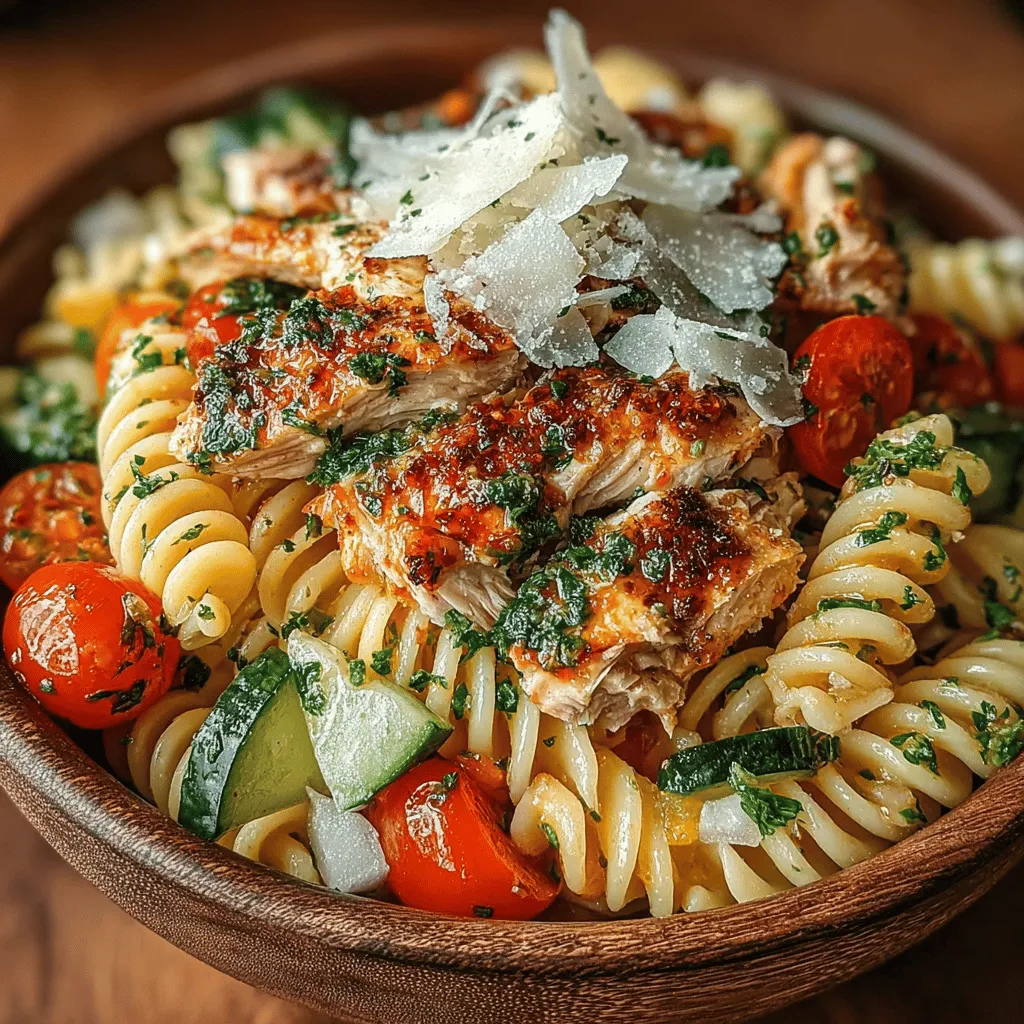 As the days grow longer and temperatures rise, the culinary landscape shifts towards lighter, more refreshing fare. One dish that perfectly encapsulates the essence of summer is Chilled Lemon Herb Chicken Pasta. This vibrant dish blends the hearty satisfaction of pasta with the bright, zesty flavors of lemon and fresh herbs, making it an ideal choice for warm weather gatherings, picnics, or even a light lunch at home. With its colorful medley of ingredients and quick preparation time, this pasta salad not only pleases the palate but also nourishes the body, offering a wealth of vitamins and minerals.
