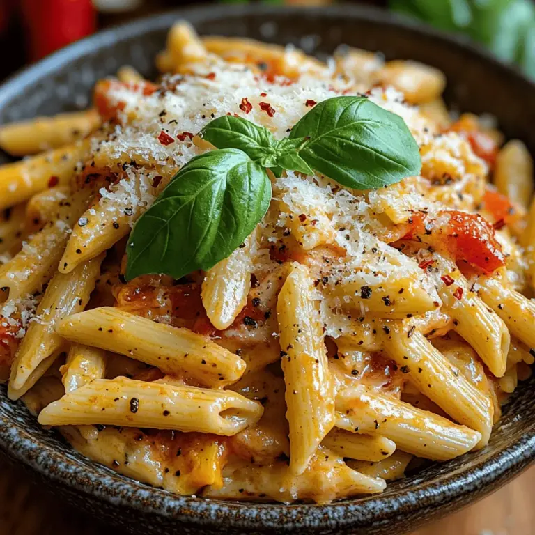 When it comes to pasta dishes that bring warmth and comfort to the table, Creamy Roasted Pepper Penne stands out as a vibrant and flavorful option. This dish combines the earthy sweetness of roasted bell peppers with the rich, creamy texture of a luscious sauce, creating a pasta experience that is both satisfying and indulgent. Whether you’re hosting a dinner party, preparing a cozy family meal, or simply craving a delicious plate of pasta, this recipe is sure to impress.