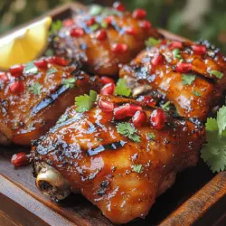 Tangy Pomegranate BBQ Chicken: Grilling, Serving, and Nutritional Benefits