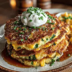 Achieving the perfect zucchini corn pancake begins with how you mix your batter. The key technique here is gently folding the ingredients rather than vigorously stirring them. When you combine the wet and dry ingredients, it's essential to maintain the air bubbles that form during mixing. These bubbles contribute to the fluffiness of your pancakes, creating a light texture that makes each bite enjoyable.