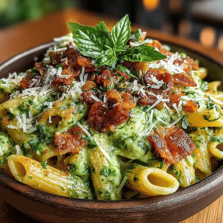 To truly appreciate the Creamy Avocado and Bacon Penne, it’s essential to understand the key components that come together to create this delightful recipe. Each ingredient plays a vital role, contributing not just to the flavor but also to the nutritional profile of the dish.