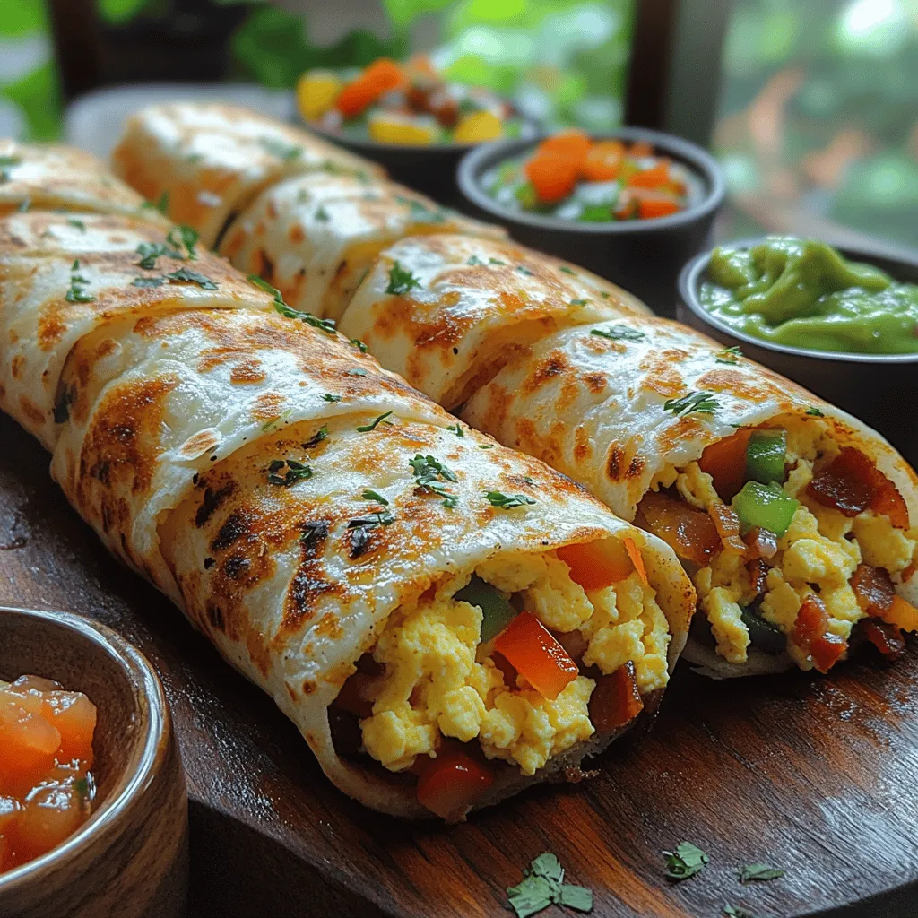 Breakfast wraps have surged in popularity as an ideal solution for those seeking a quick yet nutritious meal option. These versatile creations are not only easy to prepare but also allow for endless customization to cater to individual tastes. Whether you're rushing out the door or enjoying a leisurely brunch, a breakfast wrap can deliver a satisfying combination of flavors and textures. Enter the Crunchy Air-Fried Breakfast Wrap—this recipe combines the convenience of a breakfast wrap with the health benefits of air frying, creating a delightful dish that hits all the right notes.