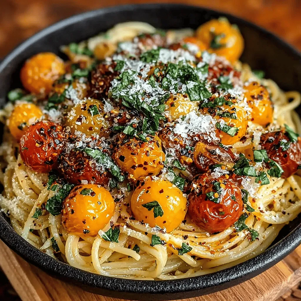 When it comes to quick and satisfying meals, few dishes can rival the charm of Quick Tomato Bruschetta Pasta. This vibrant dish takes the classic Italian appetizer of bruschetta and transforms it into a pasta experience that bursts with fresh flavors and delightful textures. Imagine twirling al dente spaghetti around your fork, topped with a medley of juicy cherry tomatoes, fragrant basil, and a drizzle of rich balsamic vinegar. Whether you're looking for a weeknight dinner option or a dish to impress your guests at a gathering, this recipe is as versatile as it is delicious.