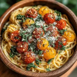 Quick Tomato Bruschetta Pasta Recipe