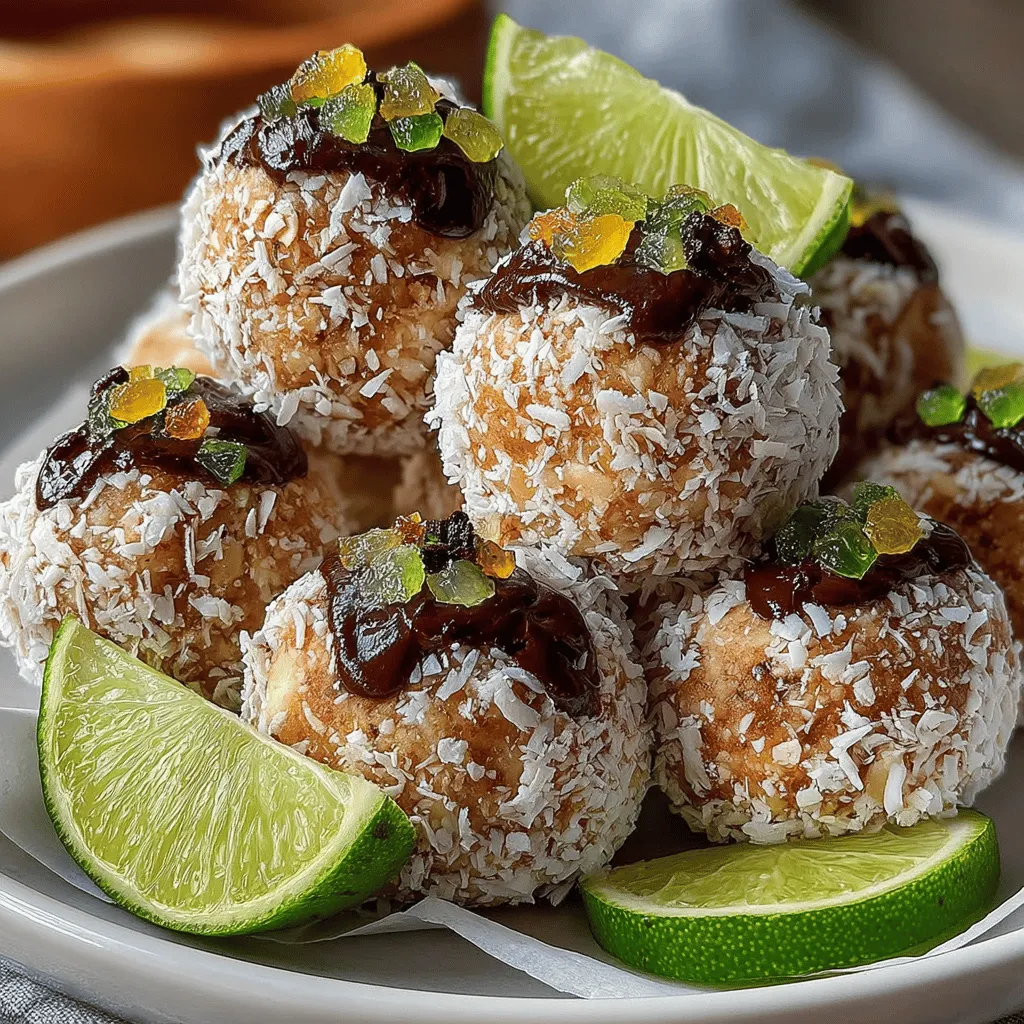 In today's fast-paced world, where convenience often trumps nutrition, finding healthy snacks that energize us without compromising on taste can be a significant challenge. Many snacks on the market are laden with refined sugars and artificial ingredients, leaving you feeling sluggish and unsatisfied. Enter Tropical Coconut Lime Energy Bites—an irresistible blend of wholesome ingredients that not only satisfy cravings but also provide a much-needed boost of energy. These no-bake, nutrient-packed bites are perfect for a quick snack, a post-workout treat, or a delightful addition to your lunchbox.