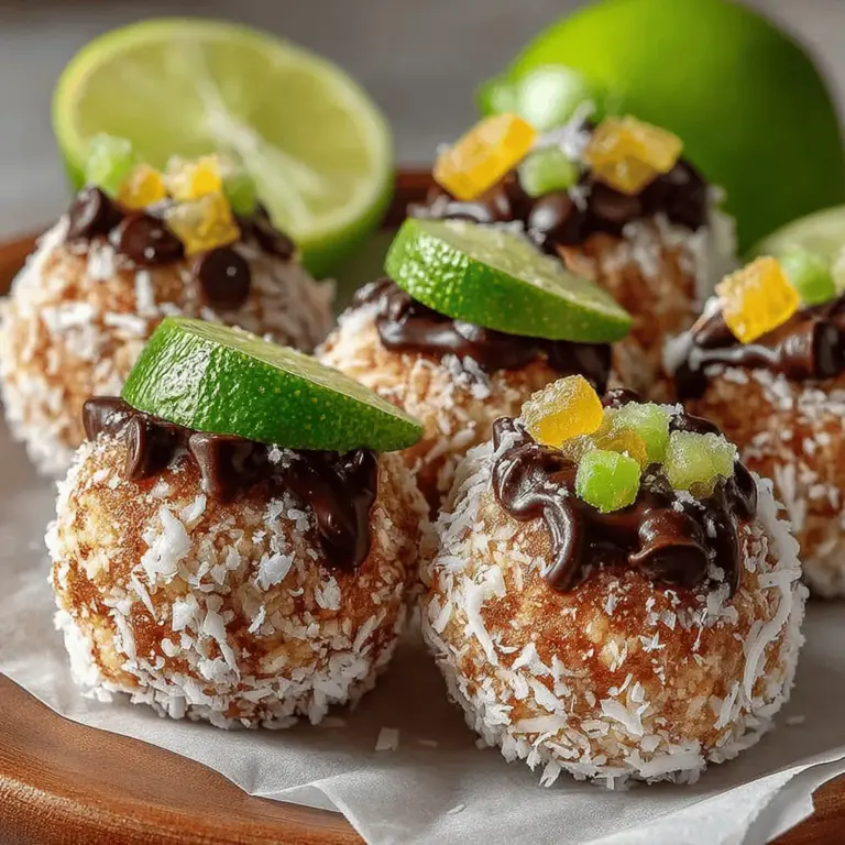 In today's fast-paced world, where convenience often trumps nutrition, finding healthy snacks that energize us without compromising on taste can be a significant challenge. Many snacks on the market are laden with refined sugars and artificial ingredients, leaving you feeling sluggish and unsatisfied. Enter Tropical Coconut Lime Energy Bites—an irresistible blend of wholesome ingredients that not only satisfy cravings but also provide a much-needed boost of energy. These no-bake, nutrient-packed bites are perfect for a quick snack, a post-workout treat, or a delightful addition to your lunchbox.