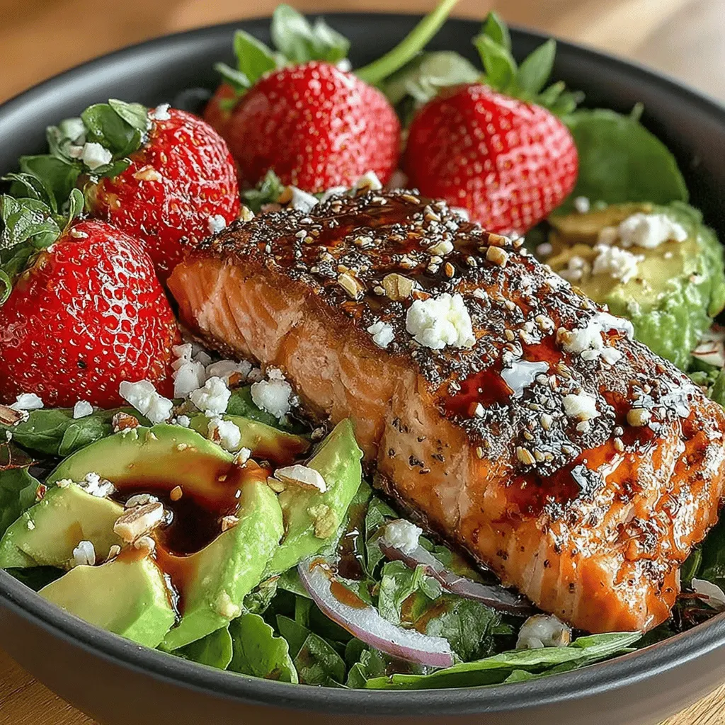 As the temperatures rise and the days stretch longer, many of us find ourselves gravitating towards lighter, fresher meals. Salads, in particular, become a staple during the warmer months, offering a refreshing way to enjoy a diverse array of ingredients while keeping meals nutritious and satisfying. Among the myriad of salad recipes available, the Berry-Inspired Salmon Delight stands out as a beacon of culinary creativity and health-conscious eating. This delightful salad not only showcases the vibrant flavors of summer but also provides a balanced meal that will leave you feeling energized and satisfied.