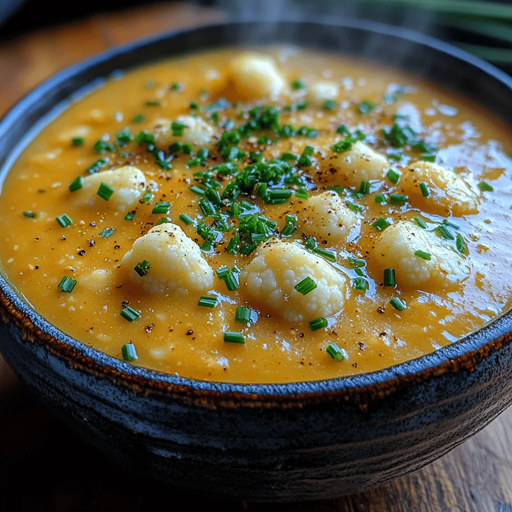 As the colder months settle in, the search for comfort food intensifies. Nothing embodies the warmth and satisfaction we crave during these chilly days quite like a hearty soup. With their ability to nourish and satisfy, soups have secured a cherished spot in kitchens around the world. Among the myriad of soup recipes out there, the Velvety Cheddar Cauliflower Bliss Soup stands out as a quintessential example of how health and indulgence can coexist beautifully. This recipe is not just a perfect choice for weeknight dinners; it also shines during special occasions, proving that comfort food can indeed be both nutritious and delicious.