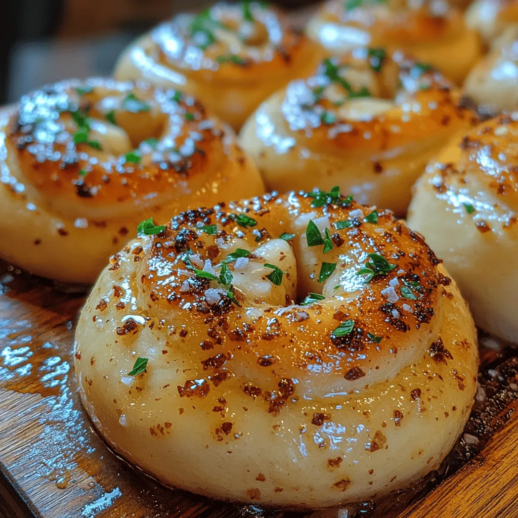There's something irresistibly comforting about the aroma of freshly baked bread wafting through your kitchen. The golden crust, the soft interior, and the rich, buttery flavors unite to create a culinary experience that transcends mere sustenance. Among the myriad of bread recipes, Toasty Garlic Knotted Rolls stand out, offering a delightful fusion of garlicky goodness and the satisfying chew of homemade dough. This recipe not only satisfies your hunger but also ignites a sense of nostalgia and warmth, making it a perfect choice for family gatherings, cozy dinners, or simply treating yourself.