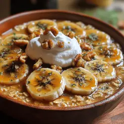 To truly appreciate Creamy Caramel Banana Oats, it’s essential to understand the role of each ingredient in the recipe. Every component contributes to the dish's overall flavor, texture, and health benefits, making each bite a wholesome delight.